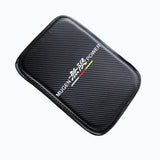Mugen Honda Set Car Center Console Armrest Cushion Mat Pad Cover with Seat Belt Cover Set