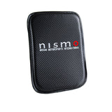 Nissan Nismo Carbon Fiber Look Embroidered Armrest Cushion