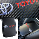 Toyota Carbon Fiber Look Armrest Cushion