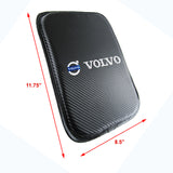 Volvo Carbon Fiber Look Embroidered Armrest Cushion