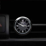 INFINITI Set of Car 15" Steering Wheel Cover Carbon Fiber Look Leather with Exquisite Clock