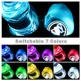 2PCS Colorful Fit for Buick LED Car Cup Holder Pad Mat Coaster Atmosphere Light