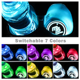 2PCS LED Car Cup Holder Pad Mat For MAZDA SPEED Auto Atmosphere Lights Colorful