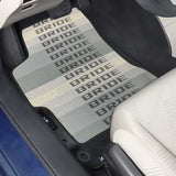 4PCS JDM Bride Racing Set Floor Mats Interior Carpets for 03-07 Honda Accord with Neck Headrest Pillows