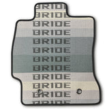 Bride Racing Set Fabric Floor Mats Carpets for 13-20 Scion FRS/Subaru BRZ/ Toyota 86 with Seat Belt Covers