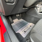 Bride Racing Set Fabric Floor Mats Carpets for 13-20 Scion FRS/Subaru BRZ/ Toyota 86 with Keychain Tags