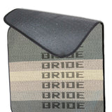2012-15 HONDA CIVIC Set of JDM Bride Racing Fabric Floor Mats Interior Carpets with Seat Belt Covers
