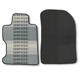 2PCS JDM Bride Racing Fabric Floor Mats Interior Carpets for 2006-11 HONDA CIVIC