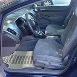 2PCS JDM Bride Racing Fabric Floor Mats Interior Carpets for 2006-11 HONDA CIVIC