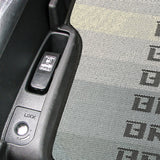 2012-15 HONDA CIVIC Set of JDM Bride Racing Fabric Floor Mats Interior Carpets with Seat Belt Covers