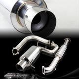 For 2000 2001 2002 2003 2004 2005 Eclipse 4Cyl Stainless Steel 4" Tip T304 Catback Exhaust Muffler 2.25" Inlet