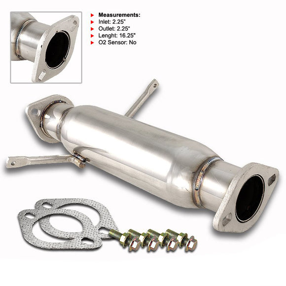 For 1990 1991 1992 1993 1994 Eclipse/Eagle Talon Turbo Stainless Exhaust High Flow Test Pipe