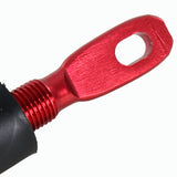 Universal JDM Carbon Fiber Hood Pin Plus Flush Mount Latch Kit Lock with Keys X1