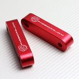 1 Set Red Password JDM Hood Vent Spacer Risers 90-01 Integra / 88-00 Civic New