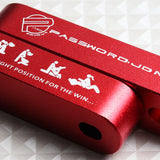 1 Set Red Password JDM Hood Vent Spacer Risers 90-01 Integra / 88-00 Civic New