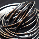 Silver Interior Edge Gap Line Moulding Trim Molding Strip Auto Car Décor - 16.4 ft