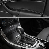 Silver 16.4 ft Interior Edge Gap Line Moulding Trim Molding Strip & Neon Green Rim Protector Set Auto Car Décor