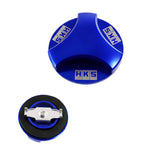 New Blue HKS Aluminum Hexagonal Racing Engine Oil Filler Cap For MITSUBISHI
