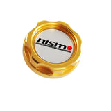 Gold NISMO Polished Billet Racing Oil Cap Fit Nissan GTR G37 G35 370z 350z NEW