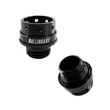 Black Ralliart Racing Engine Oil Cap Oil Fuel Filler Cover Cap For Mitsubishi X1