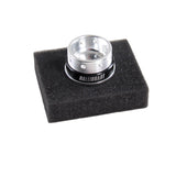 Silver Ralliart Racing Engine Oil Cap Oil Fuel Filler Cover Cap For Mitsubishi