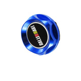 Ralliart Blue Racing Engine Oil Cap Oil Fuel Filler Cover Cap For Mitsubishi 1pc