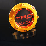 Toyota TRD Gold Aluminum Alloy Engine Oil Filler Cap