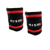 X2 Red/Black NISMO JDM RESERVOIR TANK OIL COVER SOCK FOR S15 R33 R34 350Z 370Z