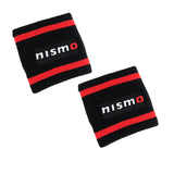 X2 Red/Black NISMO JDM RESERVOIR TANK OIL COVER SOCK FOR S15 R33 R34 350Z 370Z