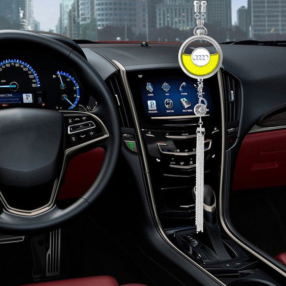 Audi Car Air Freshener Pendant (LEMON Scent)