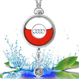 Audi Car Air Freshener Pendant (ROSE Scent)