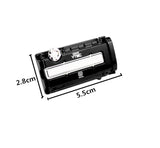 Honda Stainless Steel VTEC Valve Cover Black Car Vent Clip Air Freshener Kit - Ocean Scent