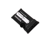 NISSAN Stainless Steel Engine Valve Cover Black Car Vent Clip Air Freshener Kit - Ocean Scent