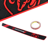 DODGE Rubber Car Rear Bumper Protector Trunk Sill Guard Scratch Pad X1