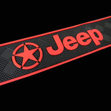 JEEP Rubber Car Rear Bumper Protector Trunk Sill Guard Scratch Pad X1