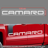 2016-2018 Chevy Camaro ZL1 Style Unpainted Matte Black 3-Piece Front Bumper Body Spoiler Splitter Lip Kit with Vinyl Decal