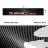 2011-2013 Hyundai Elantra Set of Painted Black Sedan Front Bumper Spoiler Splitter Lip with Windshield Banner