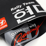 Hyundai Set of Tucson Tiburon Sonata Smoke Sequential LED Signal Side Marker Lights with Carbon Fiber Windshield Banner