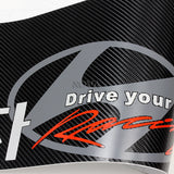 Hyundai Carbon Fiber Windshield Banner