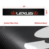 Lexus Carbon Fiber Windshield Banner