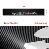 Nissan Carbon Fiber Windshield Banner