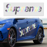 62" x 13" Supreme3M Racing Neo Chrome Vinyl Car Truck Side Body Graphics Decal Sticker