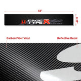 Honda Civic Type R Carbon Fiber Windshield Banner