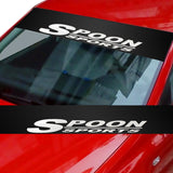 Spoon Sports Carbon Fiber Windshield Banner