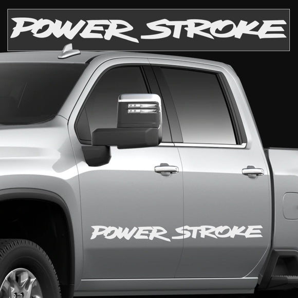 Ford Power Stroke Windshield Graphic Vinyl Decal Banner Sticker (40