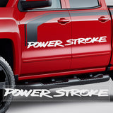 Ford Power Stroke Windshield Graphic Vinyl Decal Banner Sticker (40" x4")