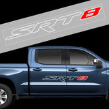 SRT-8 Windshield Rear Window Bumper Banner Side Outline Vinyl Decal Sticker