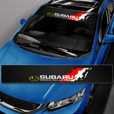 Subaru RALLY Carbon Fiber Windshield Vinyl Banner Decal Sticker