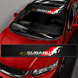 Subaru RALLY Carbon Fiber Windshield Vinyl Banner Decal Sticker
