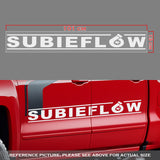 SubieFlow Windshield 40" Banner For STi WRX Die Cut Vinyl Bumper Sticker Body Decal ej20 New